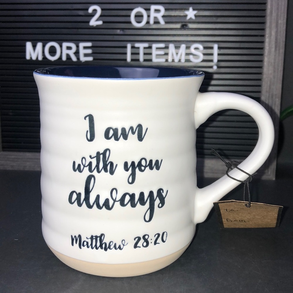 New “ I am with you always “ inspirational mug - Picture 8 of 8